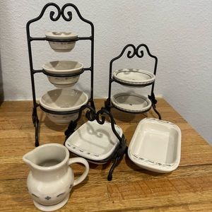 Longaberger Woven Traditions Ceramic Minatures